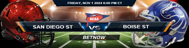 San Diego State Aztecs vs. Boise State Broncos 11/1/24 NCAAF Week 10 Betting Tips and Picks