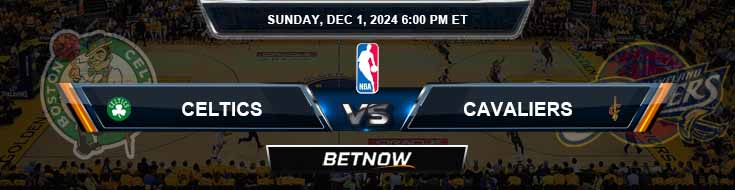 Boston Celtics vs. Cleveland Cavaliers 12/1/24 NBA Forecast and Betting Odds