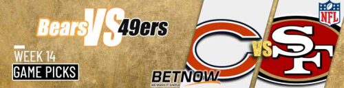 Chicago Bears vs. San Francisco 49ers 12/8/24 NFL Week 14 Forecast and Odds
