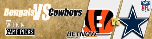 Cincinnati Bengals vs. Dallas Cowboys 12/9/24 NFL Week 14 Betting Preview and Tips