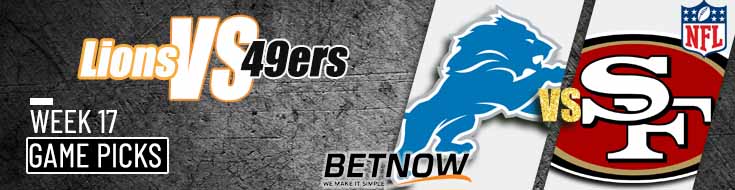 Detroit Lions vs. San Francisco 49ers 12/30/2024 NFL Week 17 Odds and Predictions