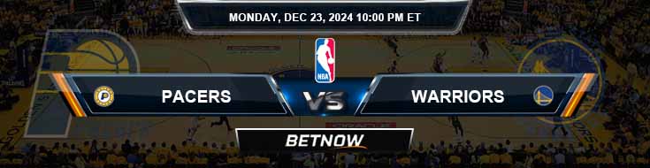 Indiana Pacers vs. Golden State Warriors 12/23/24 NBA Best Odds and Preview