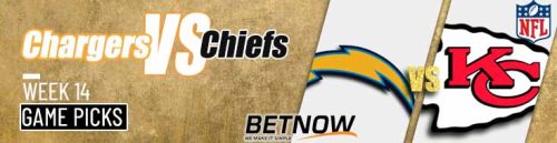 Los Angeles Chargers vs. Kansas City Chiefs 12/8/24 NFL Week 14 Betting Picks and Forecast