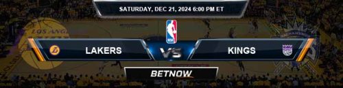 Los Angeles Lakers vs. Sacramento Kings 12/21/24 NBA Top Predictions