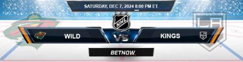 Minnesota Wild vs. Los Angeles Kings 12/7/2024 NHL Tips and Predictions