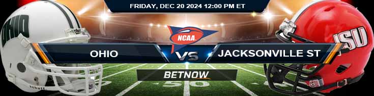 Ohio Bobcats vs. Jacksonville State Gamecocks 12/20/24 NCAAF Cure Bowl Best Bets and Forecast