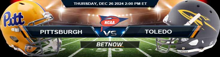 Pittsburgh Panthers vs. Toledo Rockets 12/26/24 NCAAF GameAbove Sports Bowl Preview and Betting Tips