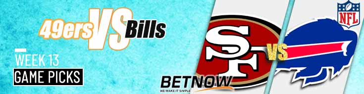 San Francisco 49ers vs. Buffalo Bills 12/1/24 NFL Week 13 Betting Tips and Picks