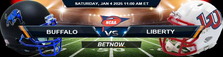Buffalo Bulls vs. Liberty Flames 1/4/25 NCAAF Bahamas Bowl Preview and Betting Tips