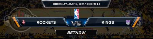 Houston Rockets vs. Sacramento Kings 1/16/25 NBA Odds and Predictions