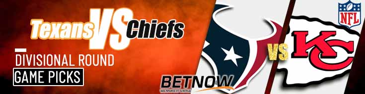 Houston Texans vs. Kansas City Chiefs 1/18/25 NFL Divisional Playoffs Best Bets and Forecast