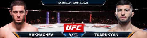Islam Makhachev vs. Arman Tsarukyan 1/18/25 UFC 311 Best Bets and Preview
