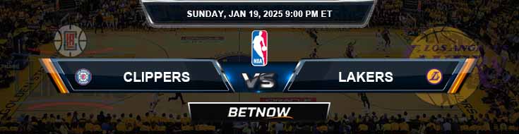 LA Lakers vs. LA Clippers 1/19/25 NBA Best Bets and Forecast