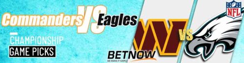 Washington Commanders vs. Philadelphia Eagles 12625 NFL NFC Championship Odds and Best Bets