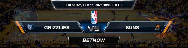 Memphis Grizzlies vs. Phoenix Suns 2-11-25 NBA Forecast and Predictions