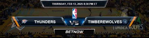Oklahoma City Thunder vs. Minnesota Timberwolves 2-13-25 NBA Tips and Predictions