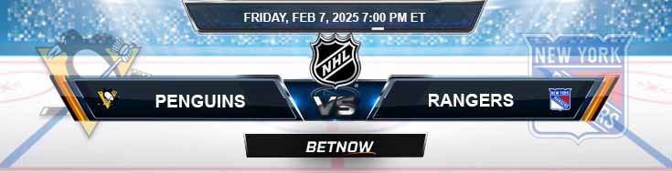 Pittsburgh Penguins vs. New York Rangers 2-07-25 NHL Forecast and Predictions
