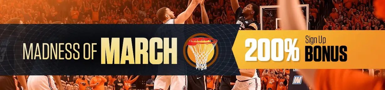 Madness of March Betting News 200 bonus