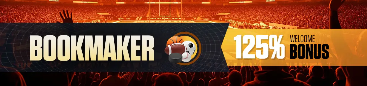 Bookmaker Betting News 125% Welcome Bonus