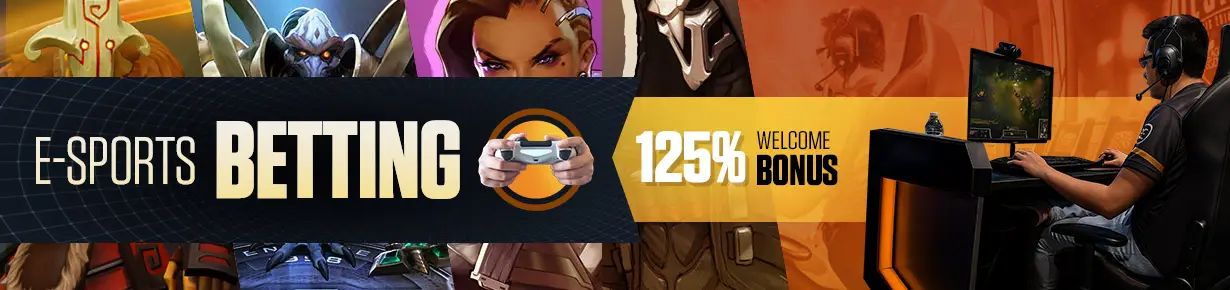 eSport Betting News 125% Welcome Bonus