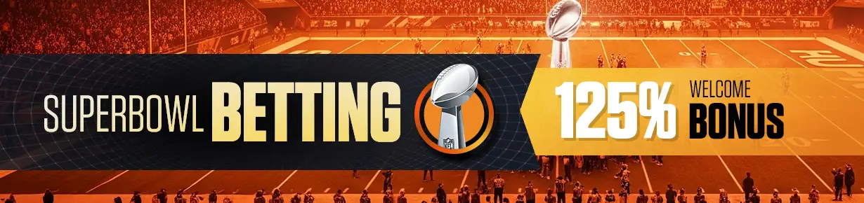 SuperBowl Betting News 125% Welcome Bonus