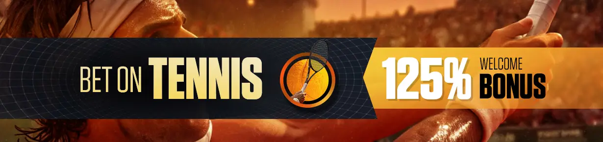 Tennis Betting News 125% Welcome Bonus