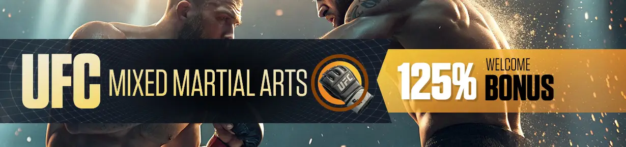 UFC Betting News 125% Welcome Bonus