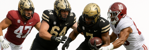 Vanderbilt vs Alabama and Boise State vs Notre Dame