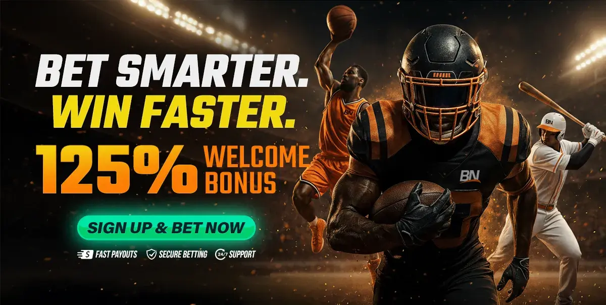 Sports Betting and Online Betting at BetNow Sportsbook 125% Welcome Bonus