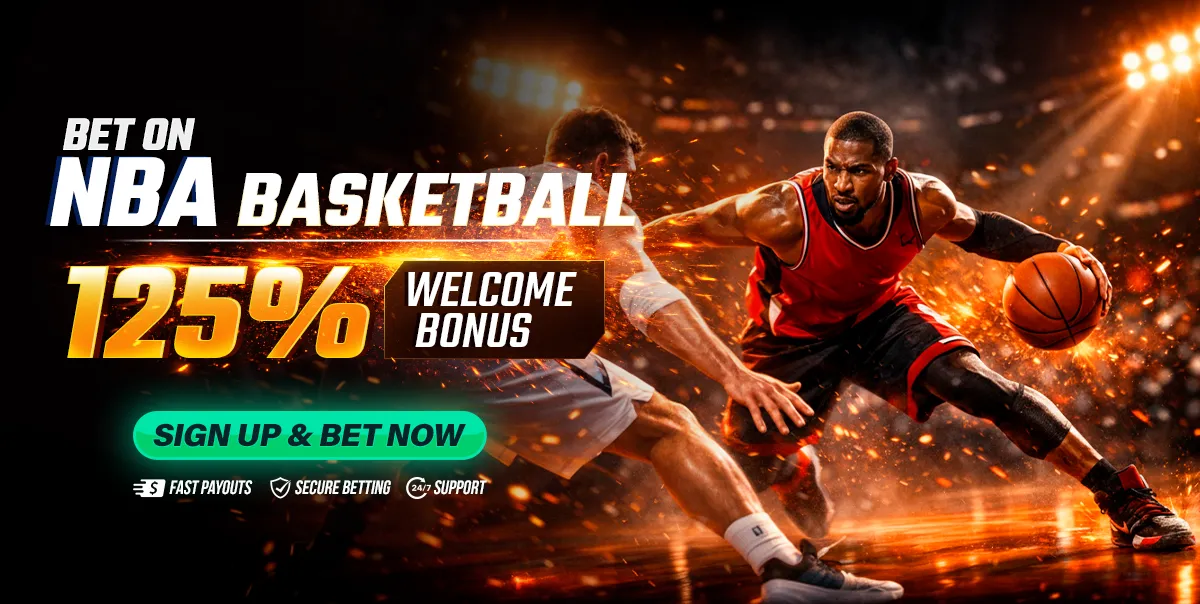 NBA Basketball Betting News 125% Welcome Bonus