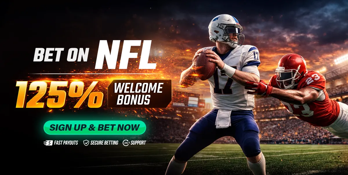 NFL Football Betting News 125% Welcome Bonus