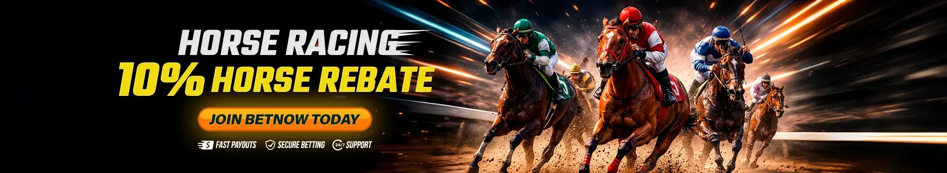 Horse Racing Betting News 125% Welcome Bonus