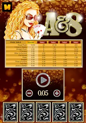 Play Aces & Eights Casino Game