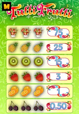 Play Tutti Fruti Casino Game