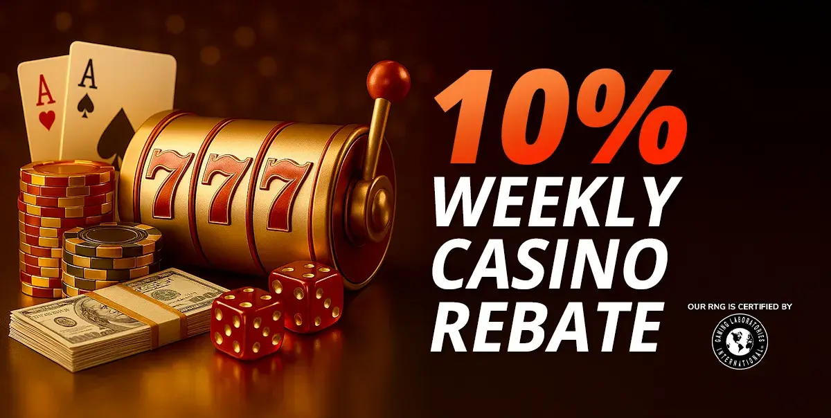 Casino 10% Rebate