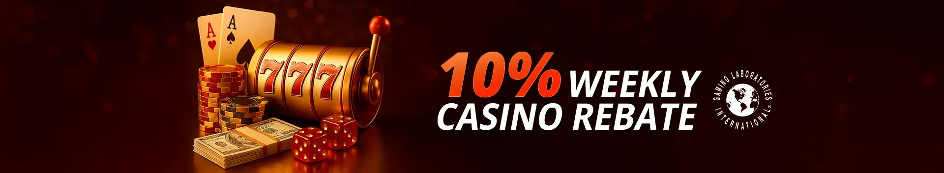 Casino 10% Rebate