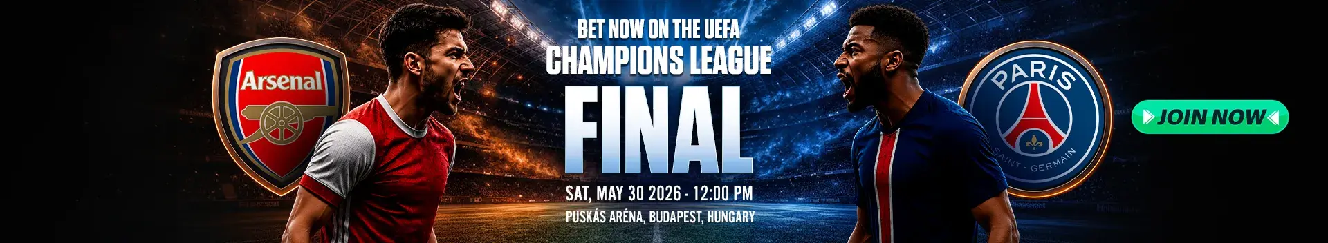 Champions Legue Final 2026 125% Bonus
