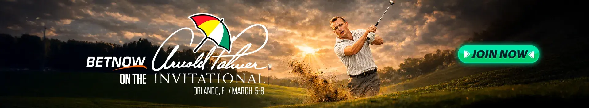 Bet on The Invitational Golf 125% Bonus