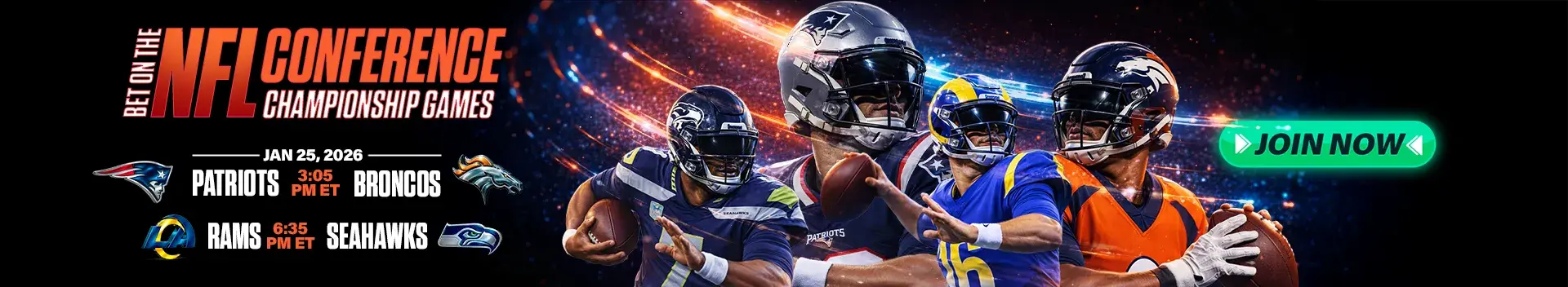 NFL Conference 2026 125% Bonus