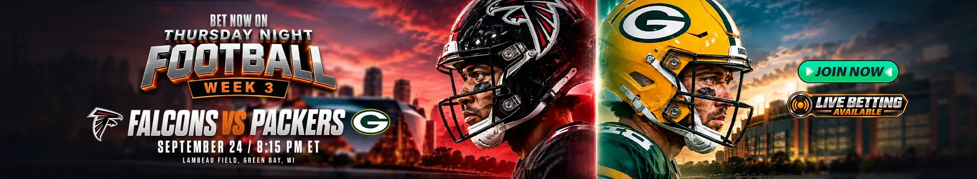 Bet now on NFL Thursday Night
