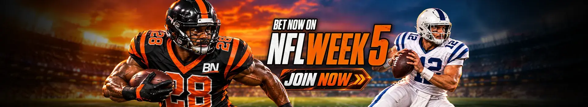 Bet now on NFL Week 05