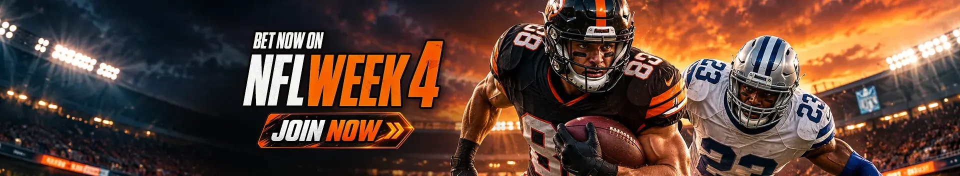 Bet now on NFL Week 4