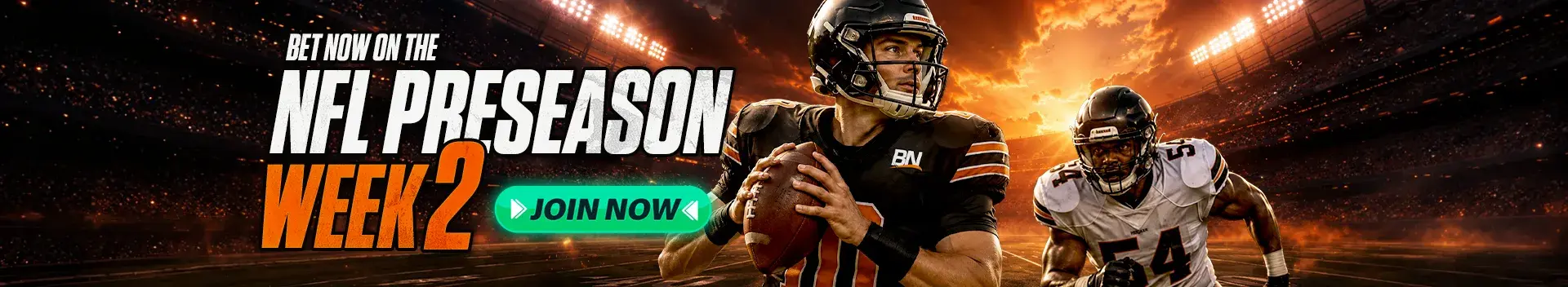 Bet now on the NFL Week 2 2026