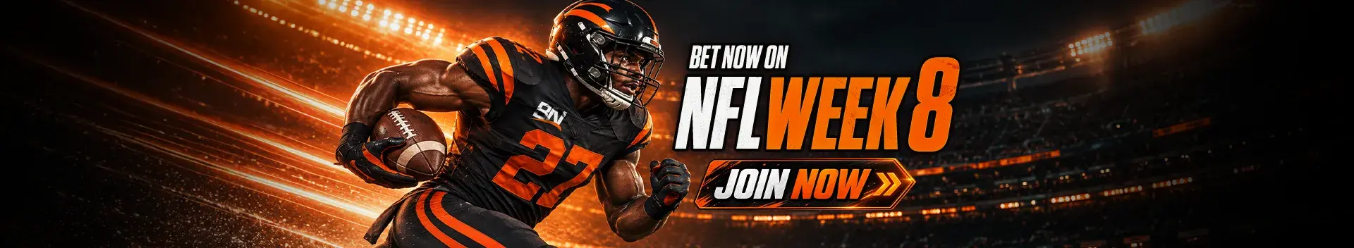 Bet now on NFL Week 8