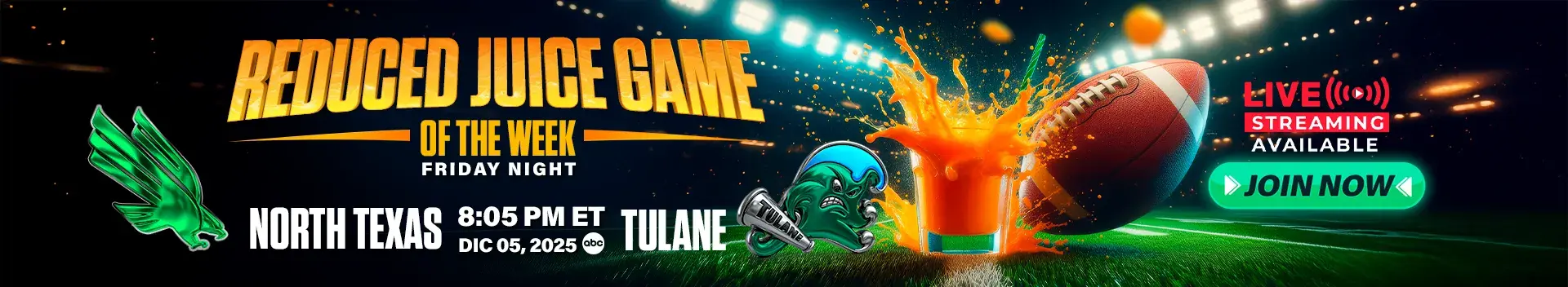 Reduced Juice 125% Bonus