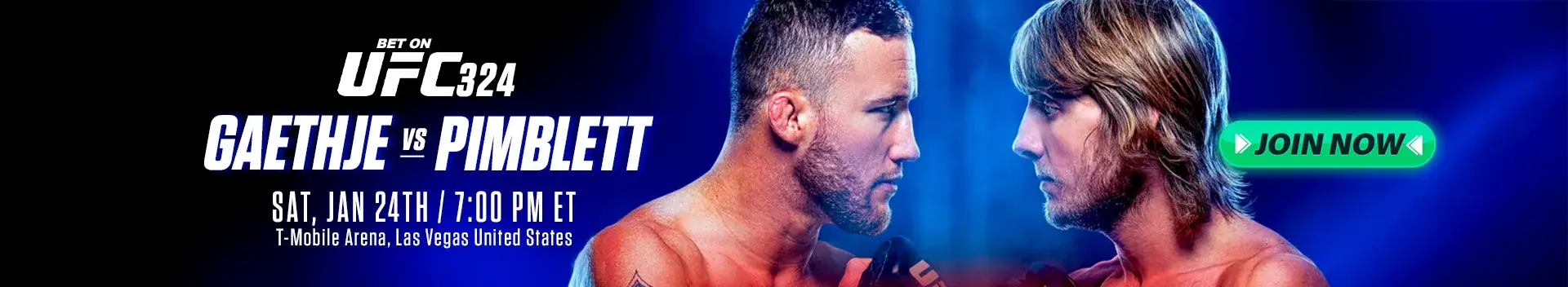 Bet on UFC 324 125% Bonus