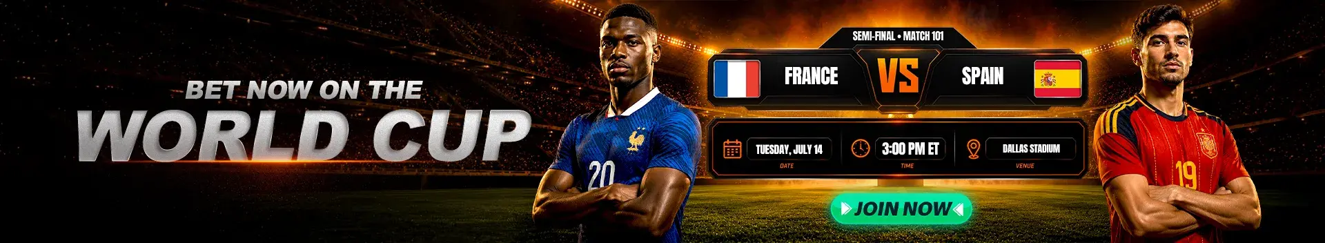 Bet Now on the World Cup 2026