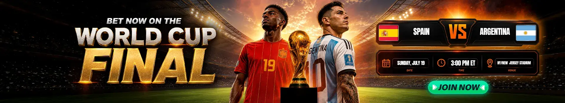 Bet Now on the World Cup 2026